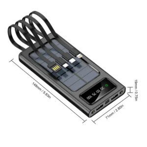 Universal Device Power Bank || solar power bank || All in one